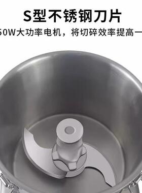 商用蔬果切碎机全自动碎菜机切肉泥肉浆瓜果多功能不锈钢厂家直销