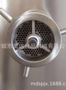 不锈鸡钢冷冻架绞碎机 鲜厂肉冻肉美达绞碎设备 10肉0型绞机家直