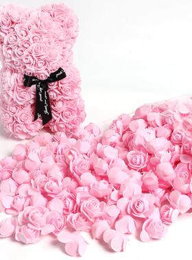 3.5cm Foam Rose Artificial Flowers Home Decor Wedding Decora