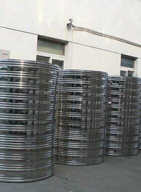 储水罐304不锈钢立式水箱水塔太阳能屋顶家用户外蓄水箱自动供水