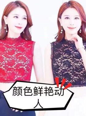 女士假领子蕾丝花边镂空立领内搭打底衫高领百搭秋冬韩版新款衣领
