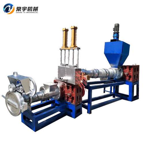 塑料造粒机双螺杆废旧塑料颗粒薄膜造粒机塑料再生颗粒挤出机 - 图1