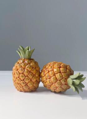 创意凤梨凤梨香插可爱水果线 线香檀香香座香盘艺术感礼品