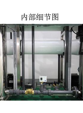 3吨食品料工业用渗343透纯O反水设备R膜反饮渗透纯水处理设备纯净