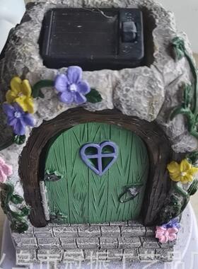 境仙女GZ-001跨门楼梯院太阳能庭树脂摆件树脂工品田园艺设计楼梯