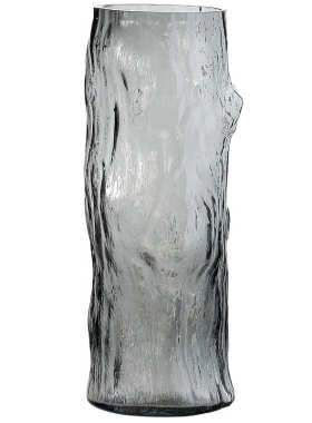 简约现代艺术异形树桩花瓶透明插花水养玻璃大花器客厅装饰摆件