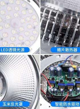 led工矿灯加厚足瓦亚明工业厂房灯工厂灯库房车间灯照明