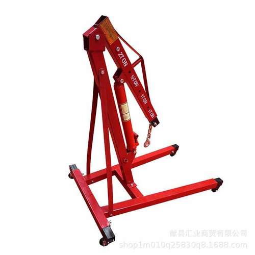 汽车发动机吊架折叠小吊机引擎吊机移动吊车起重手动2T3吨千斤顶 - 图3