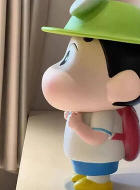 青蛙蜡笔小新摆件入户门玄关摆件客厅桌面装饰电视柜饰品家居好物