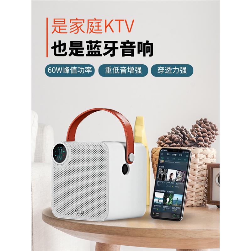 Pidianchong home ktv set audio microphone integrated microphone mobile phone TV karaoke set home singing machine