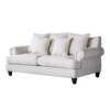 American modern minimalist living room three-person sofa combination fully equipped removable and washable small apartment fabric sofa down sofa