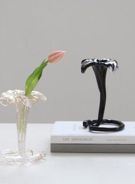 圣诞装饰长杆锥形蜡烛婚礼宴会烛光晚餐家居民宿软装饰咖啡店摆件