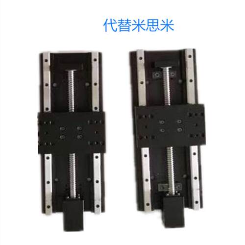 28MM宽ISGR内置高速静音双轴心直线导轨方形带锁滑块轨道厂家直销 - 图0