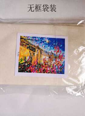 diy数字油画家居客厅装饰画速卖通亚马逊跨境无框-6085