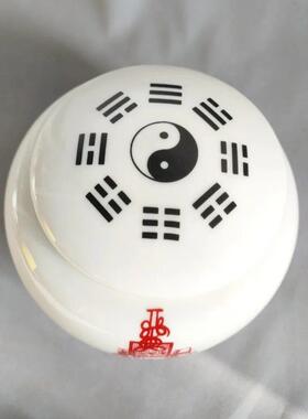 五路财神陶瓷罐子密封罐八卦瓷器坛子小号容量350毫升招财摆件4色