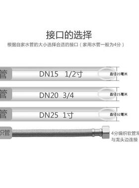 4分外牙转3分管直通接头4分变径直接净水器纯水机快速接头1068