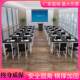 Tutoring class desk and chair combination primary and secondary school long strip tutoring table single and double training table manufacturer direct sales study table