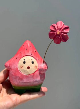 情绪稳定治愈小摆件桌面客厅玄关电视机柜装饰品家居好物创意可爱