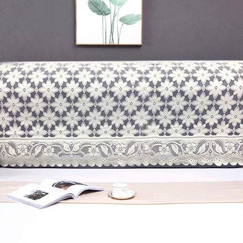 简约现代蕾丝沙发靠背巾垫四季通用一整块万防尘防滑扶手盖布巾能 - 图1