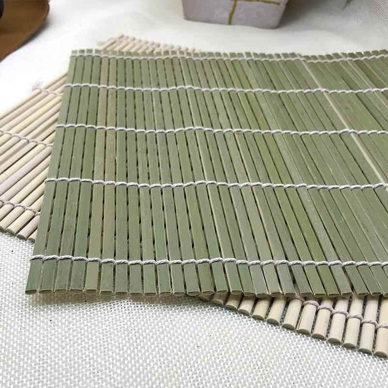 青皮寿司帘24cm做寿司工具竹帘紫菜包饭竹帘寿司卷帘寿司海苔帘子 - 图3