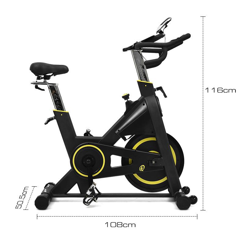 Outdoor sports exercise bike, indoor magnetically controlled silent spinning bike, gym pedal bike, commercial upright bike