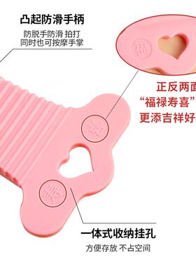 Tresbon/泰式邦矽胶五指手掌经络拍痧板养生按摩槌拍打板捶背器材