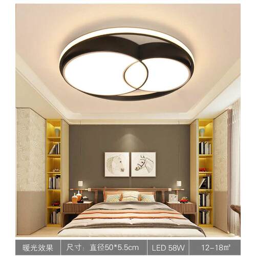 温馨房房童led灯书房女孩灯儿北欧餐厅灯吸顶灯卧室男孩房吸顶灯 - 图2