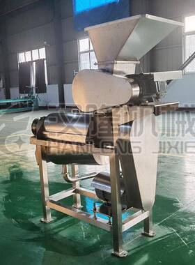 专业供应工业不锈钢榨汁机果蔬压榨机洋葱生姜苹果梨破碎榨汁机