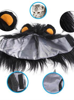 Pet Dog Cat Lovely Lion Headdress Kitten Halloween Cosplay C