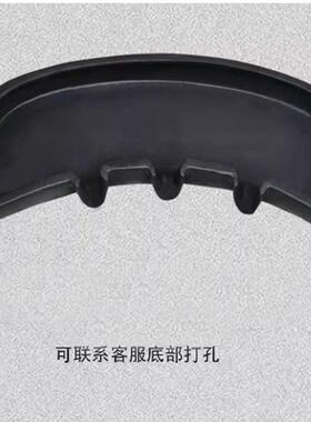 古法养鱼缸托盘景德镇青花瓷陶瓷摆饰瀑布流水罐底托青花瓷鱼缸托