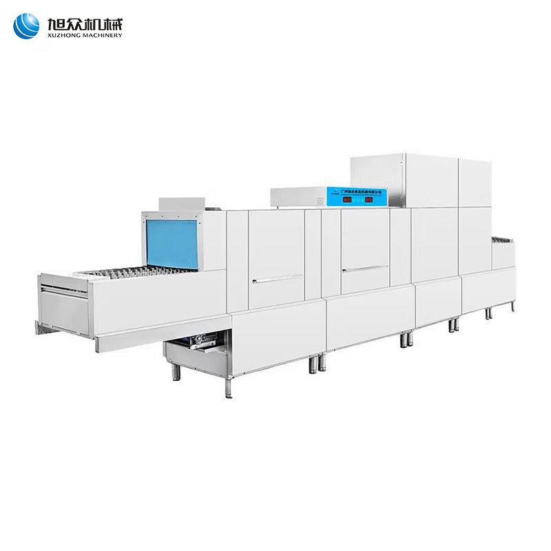 Commercial fully automatic dishwasher Fully automatic cleaning, disinfection and drying integrated long-line dishwasher Large dishwasher