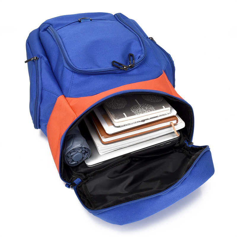 篮球队双肩包一件定制儿童初高中大学生运动训练体育大容量收纳袋 - 图2