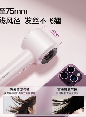 【焕新补贴】RUAFEE岚斐高速吹风机家用护发电浆不伤发电吹风