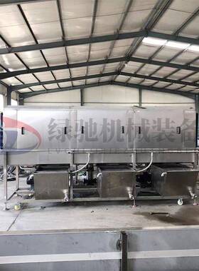 商用塑料箱清洗机全自动不锈钢洗筐机大型连续式亚克力盘子清洗机