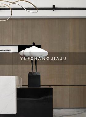 云朵人雕塑酒0445店大堂楼客厅大处物型装置艺术橱窗人落地售装饰