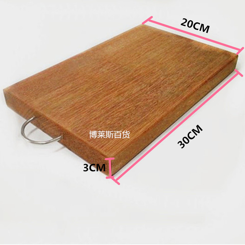 速发现货5YA1正宗越南铁木砧板菜板实木家用整木圆形防霉案板厨房 - 图0