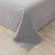 Thickened old coarse cloth bed sheet single piece double single student dormitory bed sheet modern simple big kang summer three-piece set