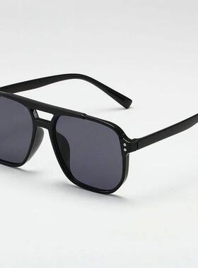 Vintage Men Women Big Sunglasses Men Square Shades Brand Des