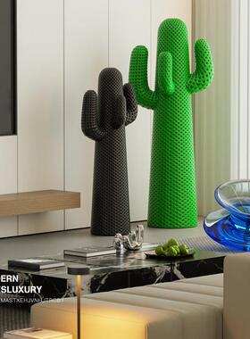 意大利仙人掌落地摆件网红大型雕塑商场美陈客厅衣帽架家居装饰品