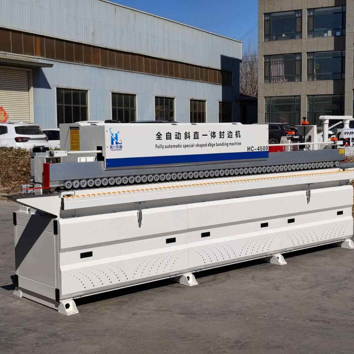 板式木工斜边海棠角异形免拉手封边机45度斜直一体全自动封边机,淘宝优惠券,粉丝福利购,淘宝优惠卷