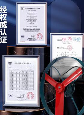 排风扇工业吹风机强力吸风机厨房家用商用静音电机排灰尘圆形超强
