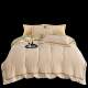 High-dye milk velvet four-piece set 2023 new winter thickened bed double-sided coral velvet quilt cover sheet flannel
