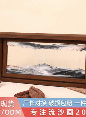 家用实木可旋转画框双面相框桌面摆件装饰木制纪念品艺术工艺品