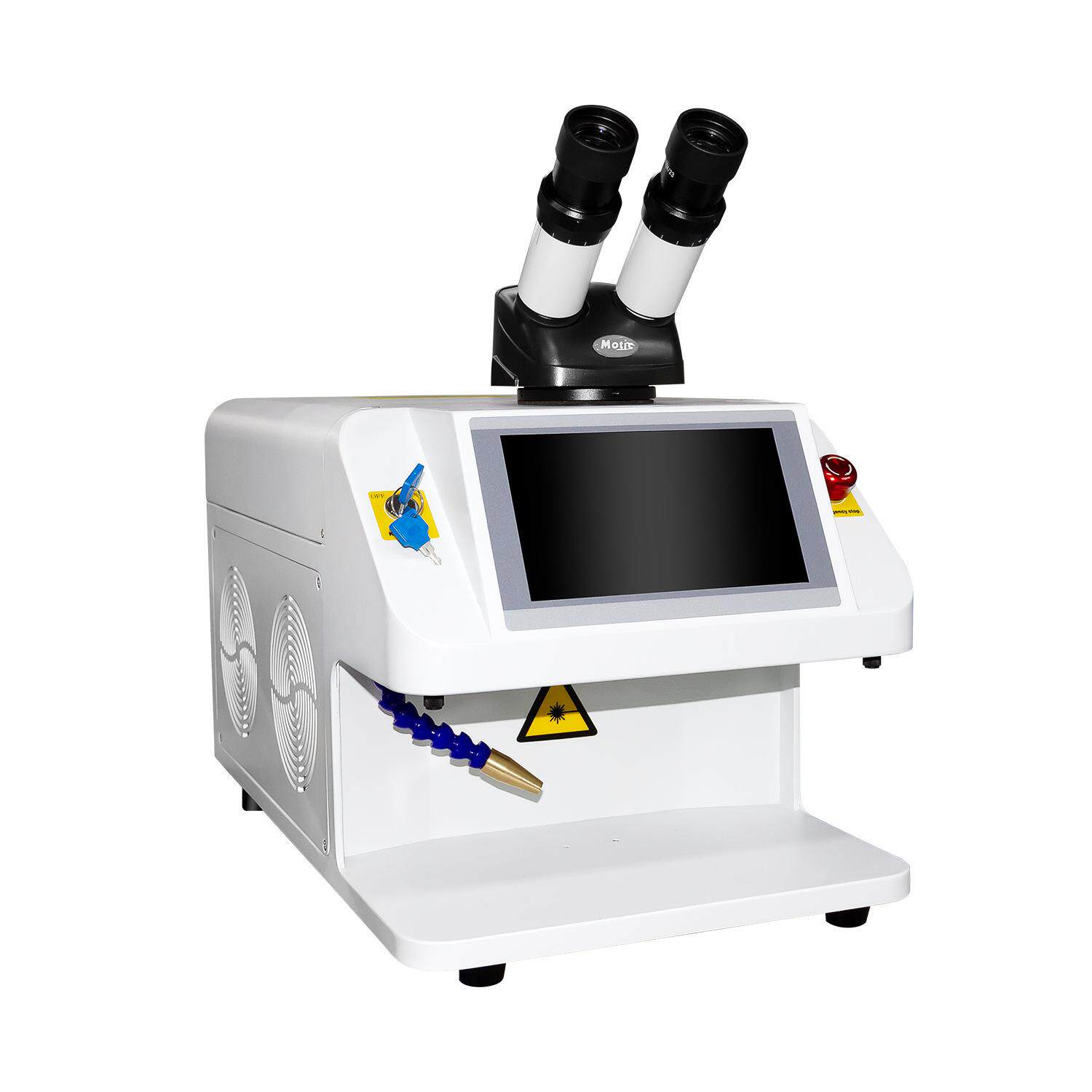 80w laser jewelry spot welding machine welding machine denture ring bracelet watch welding machine mechanical arm handheld laser