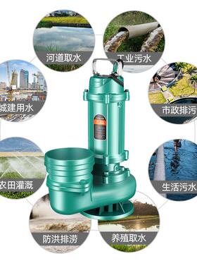 排污水泵铸铁抽泥沙抽水水泵吸泥浆大口径8寸200方大流量农田灌溉