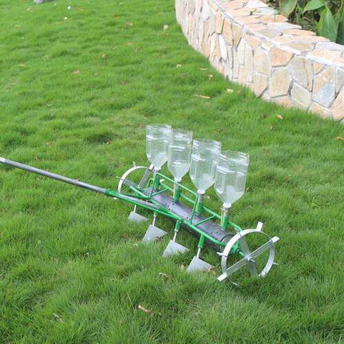 人力手拉播种机香菜菠菜萝卜手动播种器手拉播种机 - 图0