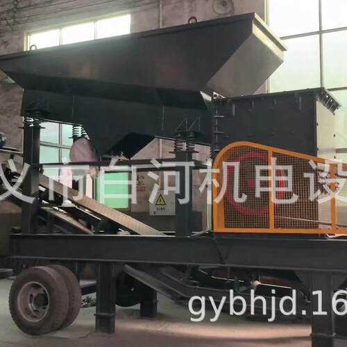 移动式石子破碎机移动式建筑垃圾破碎站大型移动式制砂机厂家 - 图2