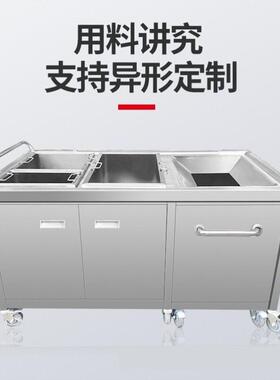 不锈钢收残车收残台收污车收污台厨房泔水车残食车残食回收车
