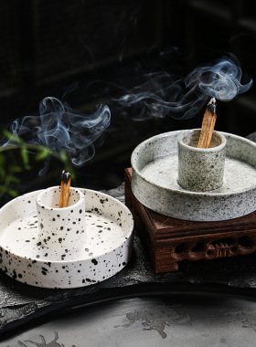 黑白陶瓷泼墨碗精致一人食餐具好看不规则酸奶碗甜品燕麦碗沙拉碗