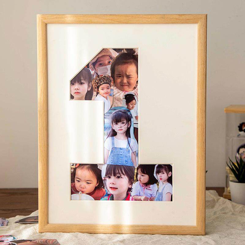 小红书宝宝一周年成长纪念照相框儿童12个月记录照片相册周岁礼物,淘宝优惠券,粉丝福利购,淘宝优惠卷